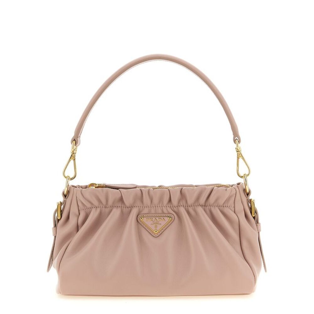 Prada Multicolor Lamb Leather Shoulder Women's Bag